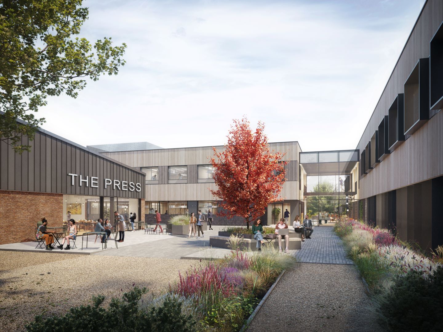8Build bags Cambridge office and labs scheme